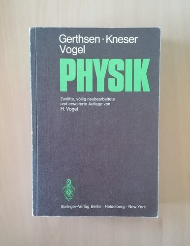 Gerthsen kneser vogel - kneser, /