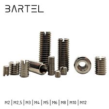 Gewindeadapter Typ C | Gewindereduzierung | M6-M12 | mit Montageschlitz