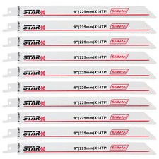 10tlg Säbelsägeblatt Set