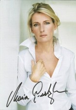 Maria Furtwängler -- Tatort -- Autogrammkarte/foto -- Schauspielerin