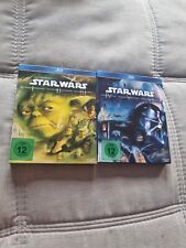 blue ray box set - STAR WARS - 2 BOXEN - EPISODE 1 BIS 3 - EPISODE 4 BIS 6
