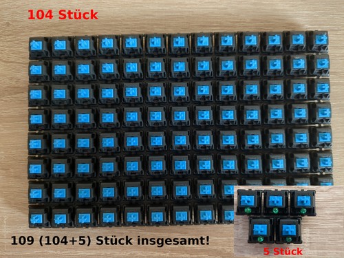 Cherry blue switches 104 5 - mx,