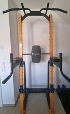 inSPORTline Power Tower PT250 Freistehendes Reck schwarz/gelb