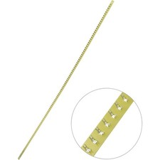 TRU COMPONENTS  Lötleiste einreihig Polzahl Gesamt 100 Epoxyd (L x B x H) 620...