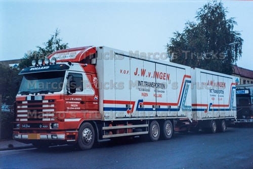Lkw foto scania 143m 420 - lkw,