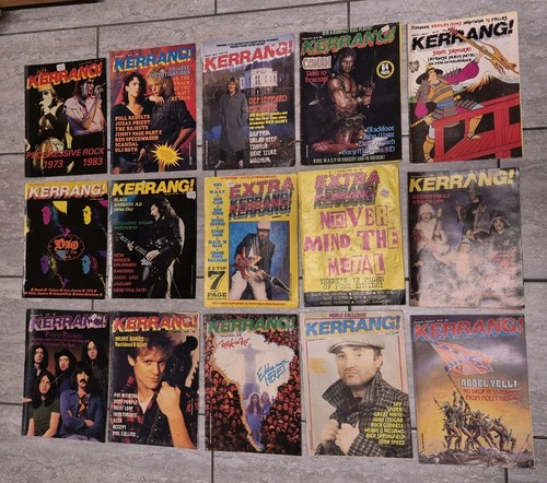 Lot 1980 kerrang - lot, 1980's