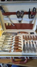Besteckkoffer Messerset Holzgriff unbenutzt SBS