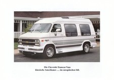 CHEVROLET TRANSCAR G20 2000 VAN Prospekt Brochure 80
