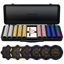 Poker Chip Set 500 Stück mit