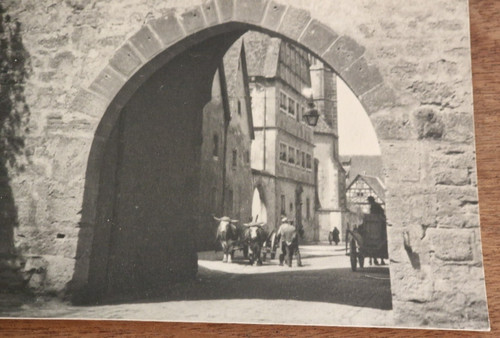 Altes foto rothenburg - rothenburg, ob