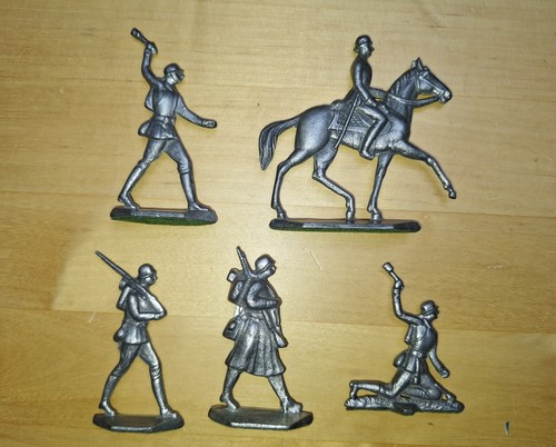 Zinn flachfiguren wehrmacht - zinn,