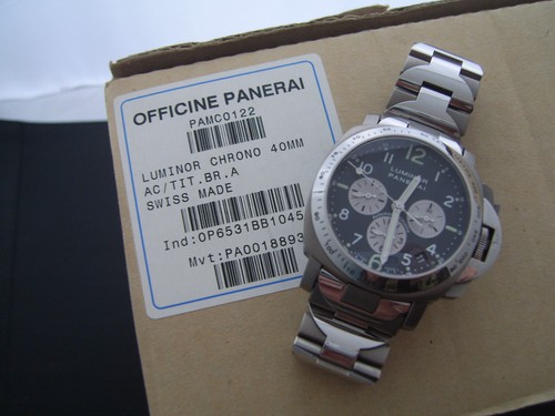 Panerai luminor chronograph - panerai,