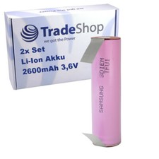 2x AKKU 2600mAh 3,6V Li-Ion