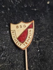Alte Anstecknadel Fußball BSG Einheit Templin [219] 