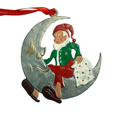 Zinn Christbaumschmuck Mann