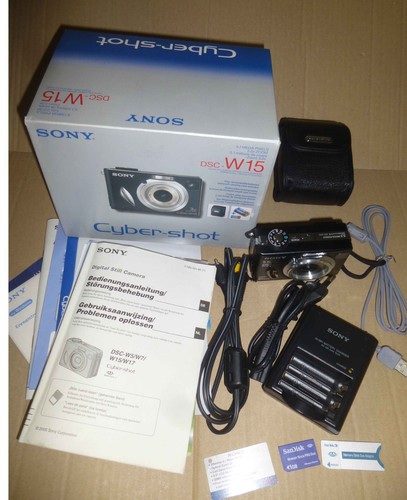 Sony cybershot dsc - dsc-w15, 5,1