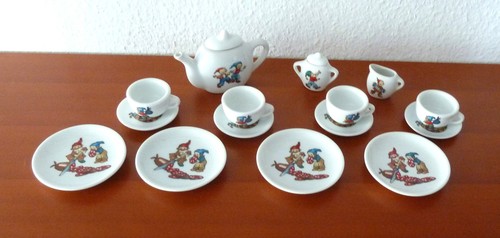 Puppenstuben geschirr wie - geschirr,, neu