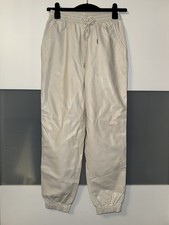 H&M Fake Leder Pumphose weite