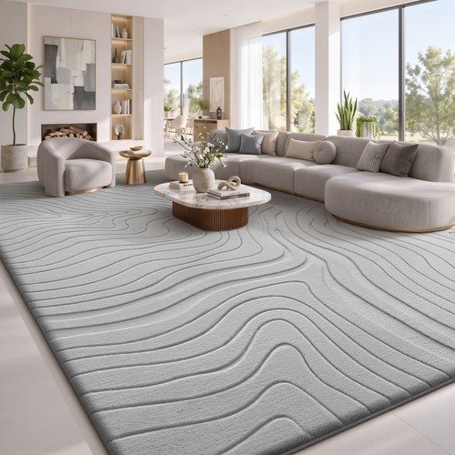 Kurzflor teppich wohnzimmer - teppich,
