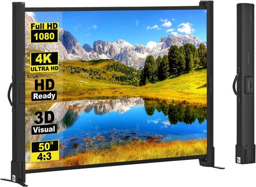 Beamer leinwand mit ständer - beamer,