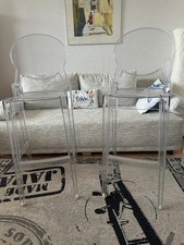 Igloo Scab, 2 Barhocker, stapelbarer Polycarbonat-Stuhl, Myrtild-Carton, italy