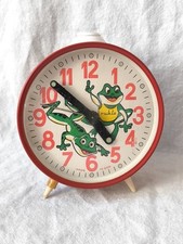 Alter Ruhla Kinderwecker mechanisch Frosch  Augenwender Wackelaugen 70er Sammler