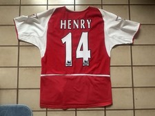 FC Arsenal Nike Trikot 2002/03 Gr.S (#Henry 14) Top Zustand ⚠️⚠️