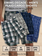 Karierte Cargoshorts für