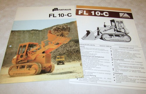 Prospekte fiat allis fl10c - fiat,