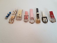 8 Metall Schnallen für