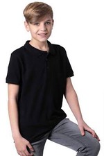 Jungen Poloshirt Kurzarm Kinder Hemd Mädchen Sweatshirt T-Shirt Kragen Polohemd
