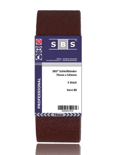 Sbs schleifband x - 75,