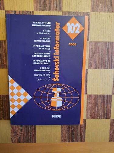 Schach informator 102 - aus, 2008