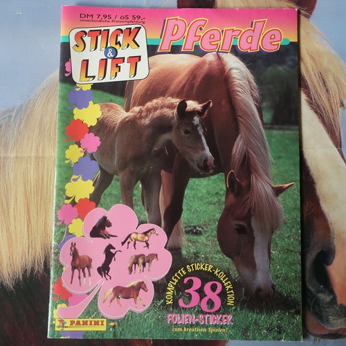 Pferde sticker album komplett - pferde,