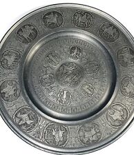 Vintage Zinnteller Schale