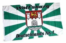Flagge / Fahne Wolfsburg