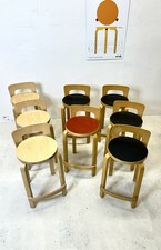 Original Vintage Alvar Aalto K65 Barstool Chair Stuhl ARTEK Hochstuhl MidCentury