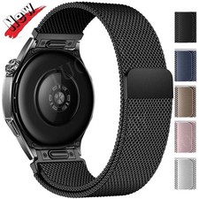 Für Samsung Galaxy Watch 46mm 3 45mm Gear S3 Magnet Metall Armband Uhrenarmband