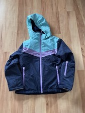 Blau bunte Schnee-/Skijacke