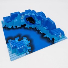 Lego bauplatte blau wasser - lego,