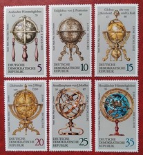 Briefmarken DDR Globus