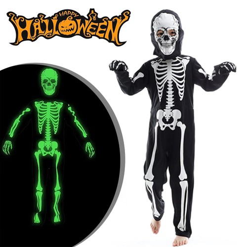 Skelett kostüm kinder - skelett,
