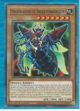 YU GI OH UMGEWANDELTE INSEKTENKÖNIGIN  LDS1-DE072 COMMON 1.AUFLAGE 