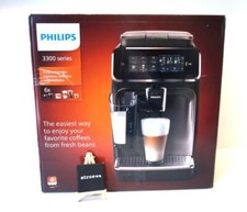 Philips Series 3300 Kaffeevollautomat LatteGo EP3347/90 Schwarz verchromt