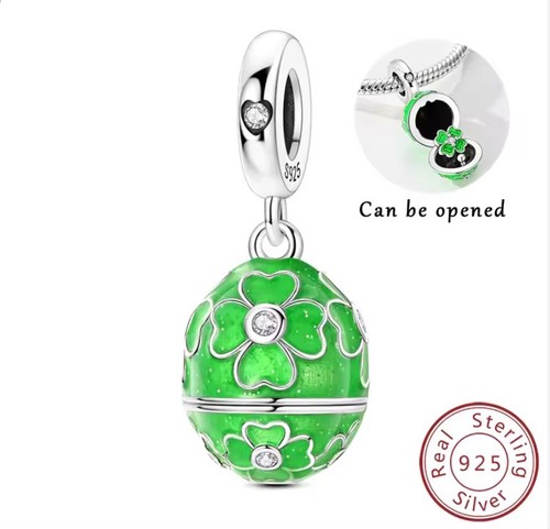 Silber charm anhänger - silber,