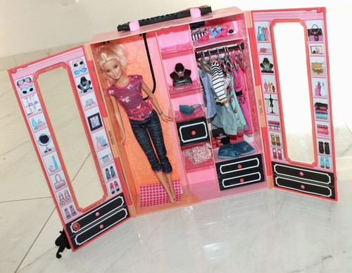 Barbie mattel kleiderschrank - mattel,