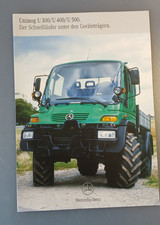 Prospekt Mercedes-Benz Unimog U 300 / U 400 / U 500