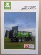 PRONAR Miststreuer Überladewagen Prospekt Traktor Bulldog Schlepper