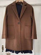 Wollmantel Zara braun