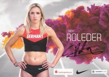 Cindy Roleder: WM 2.2015,EM 1.2016,EM 3.2014+2018 110m Hürden Leichtathletik GER